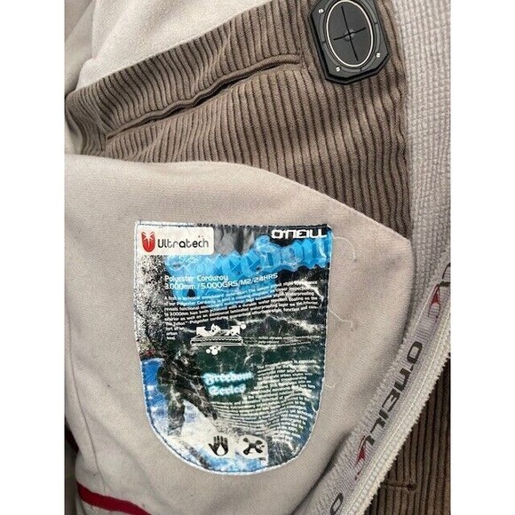 ~RARE! Med O'neill winter jacket snowboard ski layered corduroy LOTS of features - Picture 10 of 16